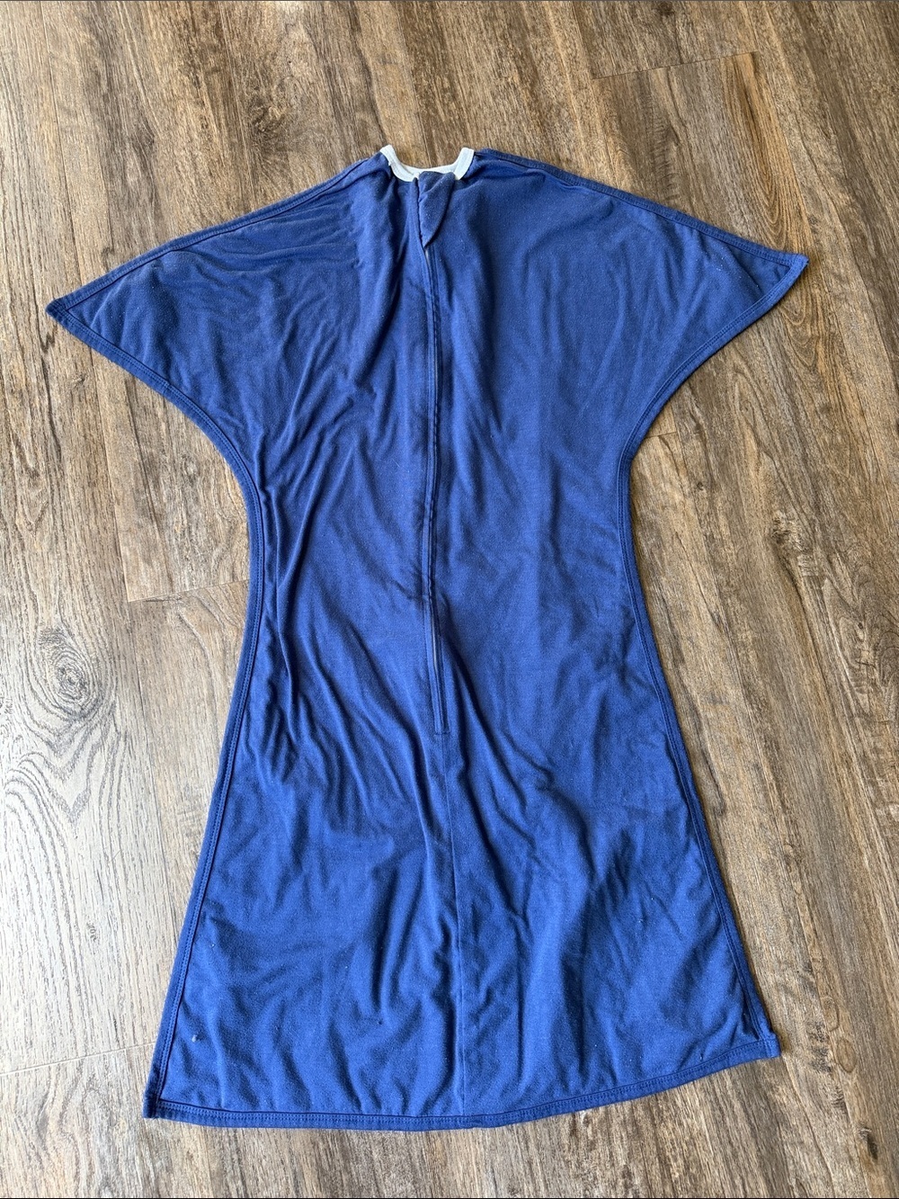 Sleeping Baby Zippadee-Zip Classic Swaddle Transition - Navy Blue Large 12M-24M
